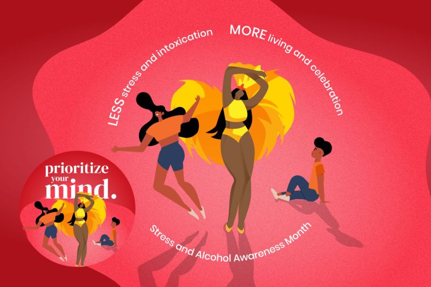 Stress and alcohol awareness month